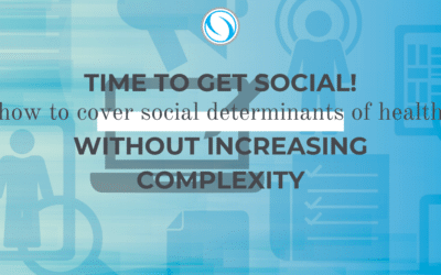 Time to get social! How to cover social determinants of health without increasing complexity