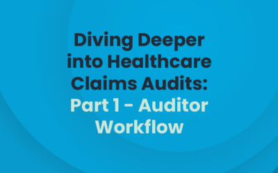 Diving Deeper into Healthcare Claims Audits: Part 1 – Auditor Workflow